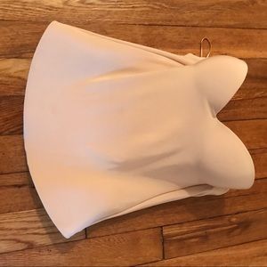 Nude bustier bra 34b